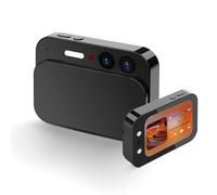 MENDUNER 4K Digital Camera, 2.8" Touchscreen 64MP Slide Cover Camcorder, Portable Vlogging Camera with Beauty Filters Music Player, Ideal for Teens Beginners (black)