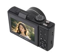 MENDUNER 5K 75MP Digital Camera with 18x Optical Zoom and WiFi - 3.0 Inch Flip Screen for Vlogging and Travel (Black)
