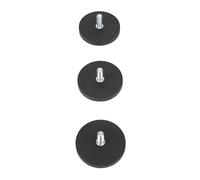 MENDUNER 99 Lbs Heavy Duty Magnetic Mounting Feet for Skylight 15 Inch Refrigerator with Digital Calendar, Scratch Resistant Rubber Coated Magnets for Everyday Use