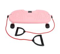 MENDUNER Adjustable Speed Abdominal Twist Board | Non-Slip Waist Twisting Machine with Rope and Digital Counter for Home Fitness, Pink (Pink)