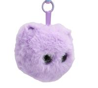 MENDUNER AI Robot Emo Pet Companion Toy 10x10cm USB Type C 1000mAh Battery - Multilingual Interactive Talking Companion with App Control for Children Emotional Learning (Purple)