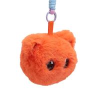 MENDUNER AI Robot Emo Pet Companion Toy 10x10cm USB Type C 1000mAh Battery - Multilingual Interactive Talking Companion with App Control for Children Emotional Learning (Orange)