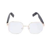 MENDUNER AI Translation Smart Glasses, Bluetooth 5.4 Translation Glasses with 100+ Language Accents, Blue Light Filtering Lenses for Travel Meeting