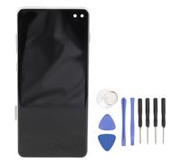 MENDUNER AMOLED Screen for S10 Plus, 6.4inch Phone Screen Replacement for S10 Plus LCD Display Digitizer Touch Assembly Repair Kit for SM G975F G975U G975W G975A (Silver)
