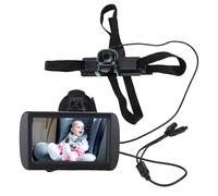 MENDUNER Anti Shake Baby Car Camera, 4.3in HD Night Vision Function Display, Safety Car Seat Camera with 360 Wide Crystal Clear View, Easily Observe The Baby's Move