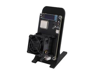 MENDUNER Black Mini Bitcoin Miner with 1.2TH S Hashrate, Quiet Desktop Blockchain Mining Device with 2.4G WiFi and Design for Home Office (UK Plug 100-240V/GB Plug)