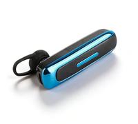 MENDUNER Bluetooth Wireless Earbuds, Single Ear Headset with 50 Hours Talk Time, HD Call, Noise Reduction, Driving, Sports, Comfortable Wearing (Black Blue)