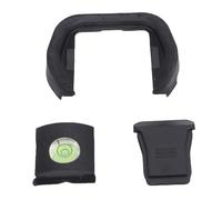 MENDUNER Camera Eyecup, Hot Shoe Cover & Bubble Level Kit for R5 R6 - Viewfinder Eyepiece, Dust Cap & Level for Accurate
