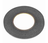 MENDUNER Circular Meleras Double 50 M Black Page 50 M Black to Repair the LCD Screen From a Mobile Phone, High Temperature Tape for Mobile Phone Maintenance (1mm wide and 50 meters long)