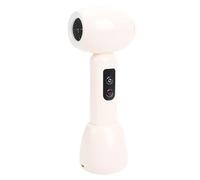 MENDUNER Cordless Hair Dryer for Baby, Small Dryer for Infant Delicate Skin, Kids Model with Charging Base, Gentle Airflow Low Noise Mini Hair Dryer (Beige)