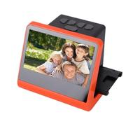 MENDUNER Digital Film Scanner 5 Inch HD Display, 14MP CMOS Sensor with 16GB Memory for 135 126 110 Super8 Negatives Slides (UK Plug)
