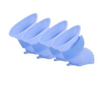 MENDUNER Dog Rain Boots | Waterproof Puppy Shoes With Non-Slip TPE Sole For Outdoor Walking And All Weather (L Size (6x4.5cm/2.4x1.8in))