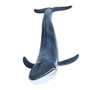 MENDUNER Drop-Proof Blue Whale Toy, Exquisite Hand-Painted Ocean Animal Figurine for Children 10.6 X 3.9 X 1.6in Blue Whale Model for Marine Species Exploration