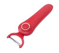 MENDUNER Electric Peeler, Rechargeable Handheld Peeler for Potato Tomato Cucumber, Multi-Purpose Vegetable & Fruit with 3 Blades, Easy to & Store