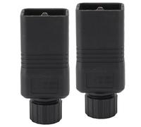 MENDUNER IEC320 C20 Power Adapter, 2PCS 16A to 20A IEC320 to C20 AC Converter Socket Connector, Removable Wiring Plug for Server PDU UPS