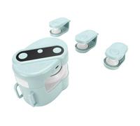 MENDUNER Interactive Cat Toy for Indoor Cats, Automatic Cat Chase Toy with Bird Chirping Sound, Remote Control Wand, 3 Speed Motion Activated for Kittens and Adult Cats (Green)