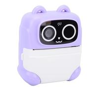 MENDUNER Kids Instant Print Camera, 48MP HD 1080P 16X Zoom, Inkless Thermal Printing with 2.4" Screen, Digital Camera Toy for Boys Girls 3-12 Year Old (Purple)