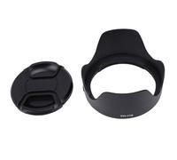 MENDUNER Lens Shade Lens Cap Kit, Matte Anti Coating for EF 35mm F1.4L, Camera Hood to Block Stray Light and Protect From Dust