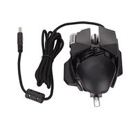 MENDUNER Mechanical Mouse 6D - 12800 DPI RGB Wired Gaming Mouse for PC Gamers with Ergonomic Retractable Adjustment and Adjustable DPI Settings