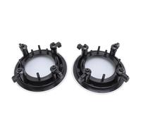 MENDUNER Metal Metal of the Mesh Speakers to Tweet in the Barbecue Speaker in Commercial Spaces and Cinema At Home 2 PC. White Aluminum