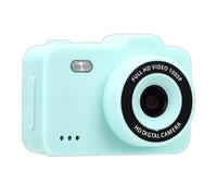 MENDUNER Mini Digital Camera, 1080P HD Type C Rechargeable Compact Travel Vlogging Camera, 0.96 Inch Screen with Flash & Beauty Filters Includes 32GB Card