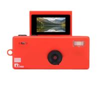 MENDUNER Mini Keychain Digital Camera 1080P HD 12MP, Tiny with 0.96" Screen, Auto Focus & 130° Wide Angle Lens, Portable Video Recorder, Supports 64GB Card (Red)