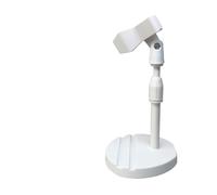 MENDUNER Multifunctional Mini UV Nail Lamp Holder Stand Compact Handheld Gel Light Bracket for Nail Art Tools 12.7 X 31.6cm for Professional Use Portable Design Stickers UV Lamps (White)