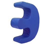 MENDUNER Nursing Turnover Cushion With Strap | U-Shaped Patient Turning Device For Bed Care & Positioning (Blue)