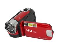 MENDUNER Point and Shoot Camera, Vintage Camera, Video Camera, 1080P 16MP Digital Camera 2.4 Inch Rotating Screen Camcorder 16X Zoom HD Video Recorder with Fill Light (Red)