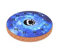 MENDUNER Portable 10 Inch Sea Drum | Wooden Ocean Wave Percussion for Natural River Sound, Calming Therapy & Kids Adult Music Toy