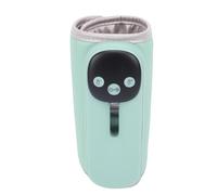 MENDUNER Portable Bottle Warmer for Travel, 11 Speed Temperature Control with Night Light Memory Function LED Display, Waterless Milk Warming with 8000mAh Battery for Home Outdoor (Green)