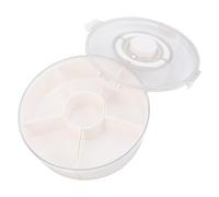 MENDUNER Portable Container for a Box with a Vacuum Pumping Function for Easy Food Storage and Serves a Snack Divisor for Several Applications At the Kidnap Gate Coffee Table [PET Material, pp]