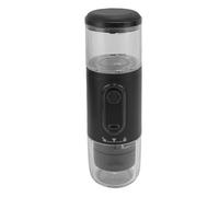 MENDUNER Portable Electric Espresso Machine, Car Coffee Maker Self Heating with USB C, Travel Coffee Maker for Camping, for RV, Hiking, Office (Black)