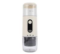 MENDUNER Portable Electric Espresso Machine, Car Coffee Maker Self Heating with USB C, Travel Coffee Maker for Camping, for RV, Hiking, Office (White)