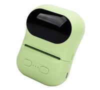 MENDUNER Portable Label Printer with App, Pocket Thermal Printer for Clothing Tag Jewelry, Wireless Bluetooth Barcode, 57x50mm, 1100mAh Battery for Business, Home Organization (Green)