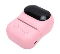 MENDUNER Portable Label Printer with App, Pocket Thermal Printer for Clothing Tag Jewelry, Wireless Bluetooth Barcode, 57x50mm, 1100mAh Battery for Business, Home Organization (Pinkish)
