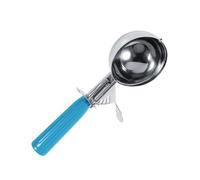 MENDUNER Practical Stainless Steel Fruit Ice Cream Scoop Spoon (5.7CM) | Made of food grade stainless steel with quality plastic handle, environmental-friendly, and durable to use.