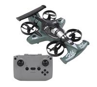 MENDUNER RC Airplane Drift Car, Multifunctional Stunt Drift Plane with 2.4GHz Remote Control for Outdoor and Indoor Play, One Click Takeoff Landing, Flips Loops, 7 to 8 Minutes Flight Time (OD Green)