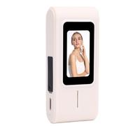 MENDUNER Retro CCD Digital Camera, 12MP 1080P HD with Autofocus LCD Screen 8 Creative Filters, Portable Vlogging Camera for Beginners, Travel, Outdoor Adventures, Daily Life (White)