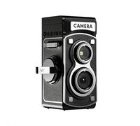 MENDUNER Retro Folding Window Camera, 1080P Vintage Digital Camera with 1.4 Inch Screen, Built in Flash, 6 Filters, for Tripod Mount and Time Lapse Recording