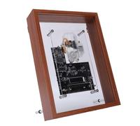 MENDUNER Retro Music Photo Frame CD Player, Transparent Acrylic Bluetooth 5.0 Wall Mount Desktop Design with HiFi Sound, for Home Decor Gift Anniversary Wedding Birthday