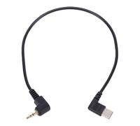 MENDUNER Shutter Release Cable, 90 Degree, 30cm, 2.5mm Type C | OFC Conductors, Gold Plugs, PVC Jacket, Camera Cable, Time Lapse, A7M5 A7CR A7CII A6700 ZV-E10 A7R6