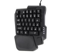 MENDUNER Single Hand Keyboard for Gaming with 35 Keys | , Ergonomic palm rest, Anti-slip feet, Easy to carry, USB interface