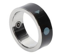 MENDUNER Smart Bluetooth Ring Remote Control Page Turner for Phone Camera Music Video Scrolling, Water Proof Wearable Controller, Wireless E Book Reader Ring (Size 19, 64mm / 2.5in Inner Diameter)