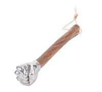 MENDUNER Stainless Steel Hammer with Wood Handle, Fist Shape Creative Design All Purpose Hammer, Lightweight and Sturdy, for Construction, Gardening, Household Use (Fist Head)