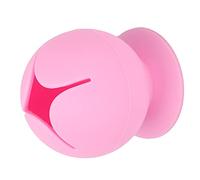 MENDUNER Suctioned Weeding Scrap Collector Multifunctional Cup for Organizing Waste Perfect for Desktop Cleaning in Soft Silicone Material (Pink)