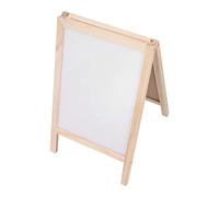 MENDUNER Toddler Double Sided Art Easel with Magnetic Whiteboard, Great for Learning and Eye-Hand Coordination, Large Painting Space, Poplar Structure, 25x40cm, for Parent-Child Bonding