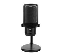MENDUNER USB Condenser Microphone with AI Noise Reduction | Lightweight design, RGB lighting effects, Touch mute feature, Compatible with PC & Mac