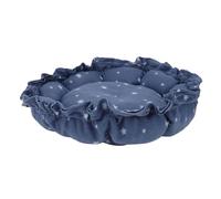 MENDUNER USB Powered Round Pet Heating Bed with Soft Flannel Material, Double Sided Electric Cat Heated Mat, Adjustable Size for Dogs and Cats