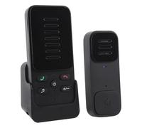 MENDUNER Wireless Doorbell with Two Way Talk, 300M Range 5 Month Battery, No Drilling Installation, 2.4G WiFi Connection, 4 Chimes & Volume Levels, IP4X for Home Security